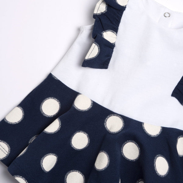 Kinderkleid mit Punkten, Marke Chicco