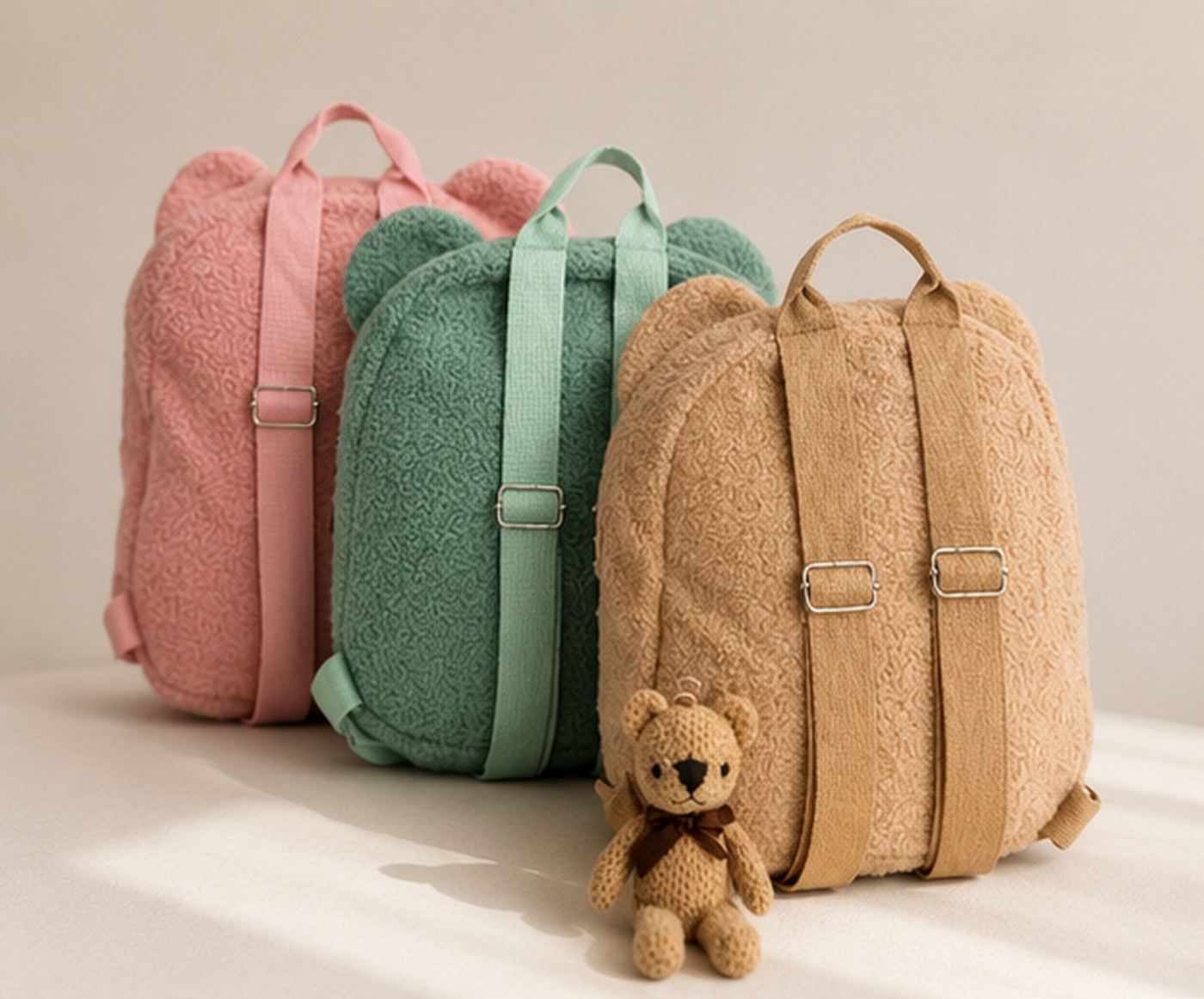 Bear-shaped backpack