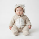 Chicco Plüsch-Strampler mit Kapuze für Babys