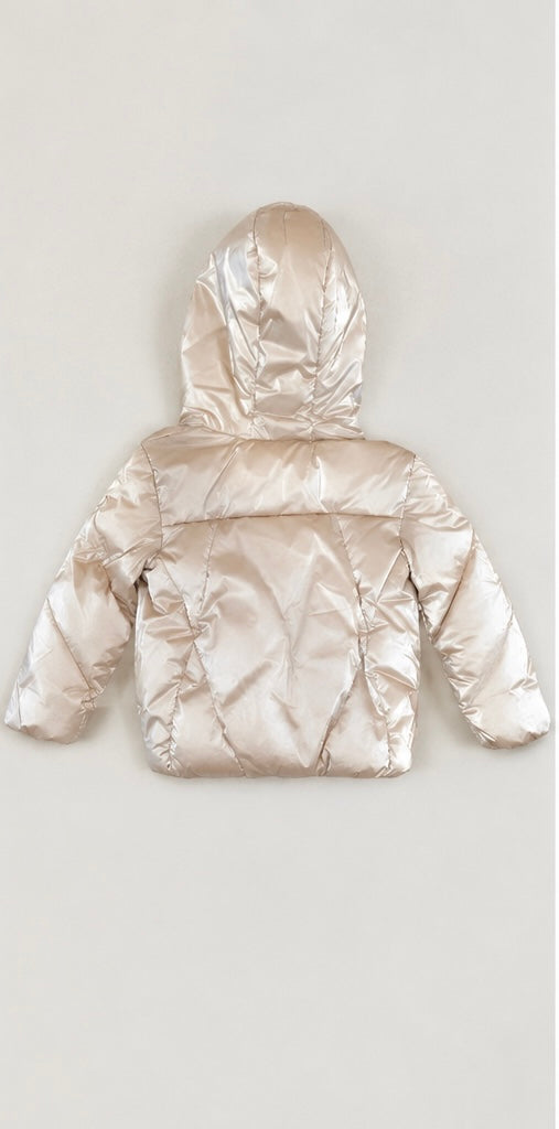 PLEASE-Winterjacke in beige (Gr. 74-98)