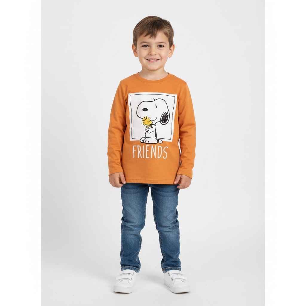 Kinder Langarmshirt - Snoopy Friends