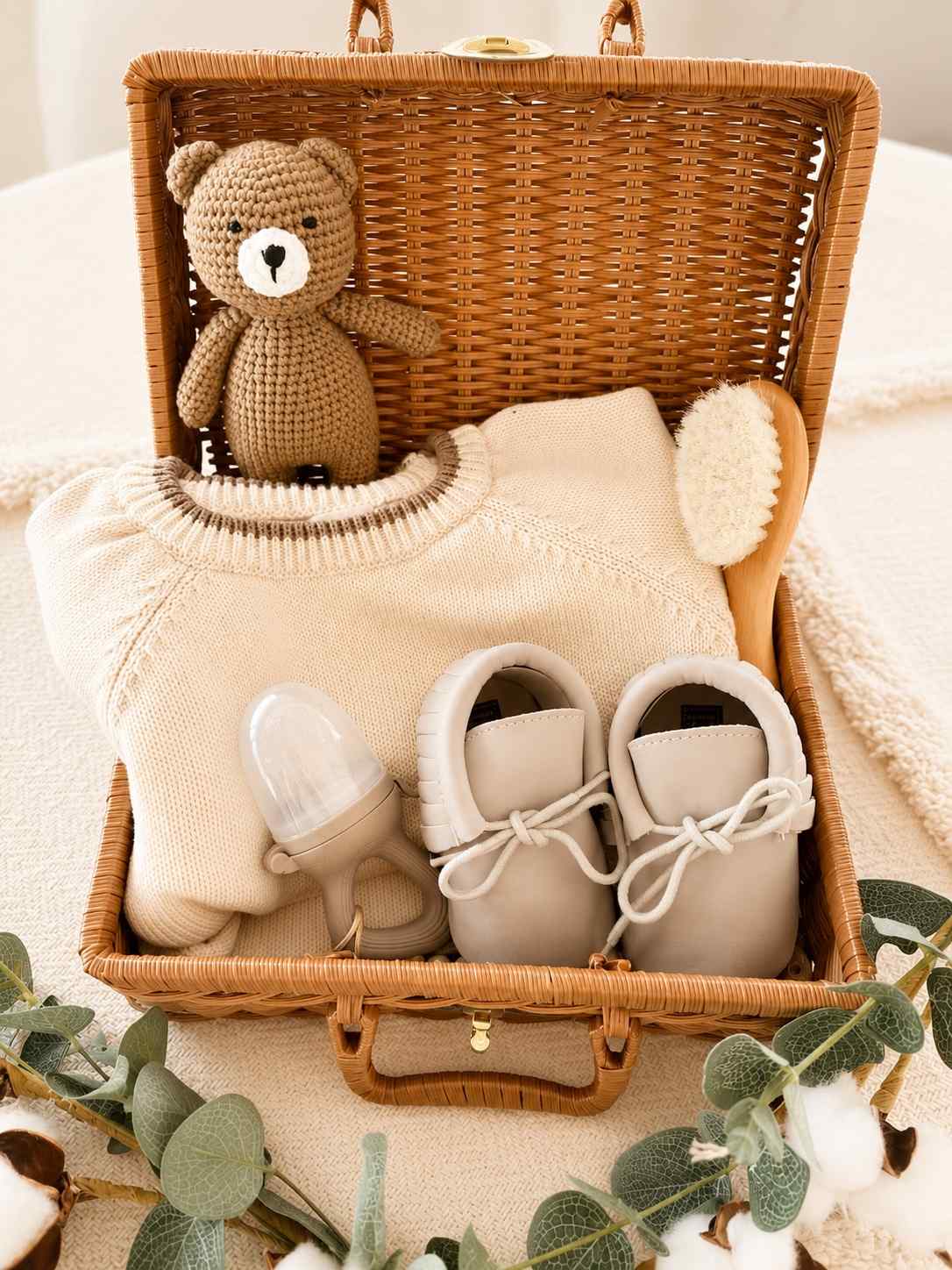 Premium Baby Gift Set "Natural Comfort"