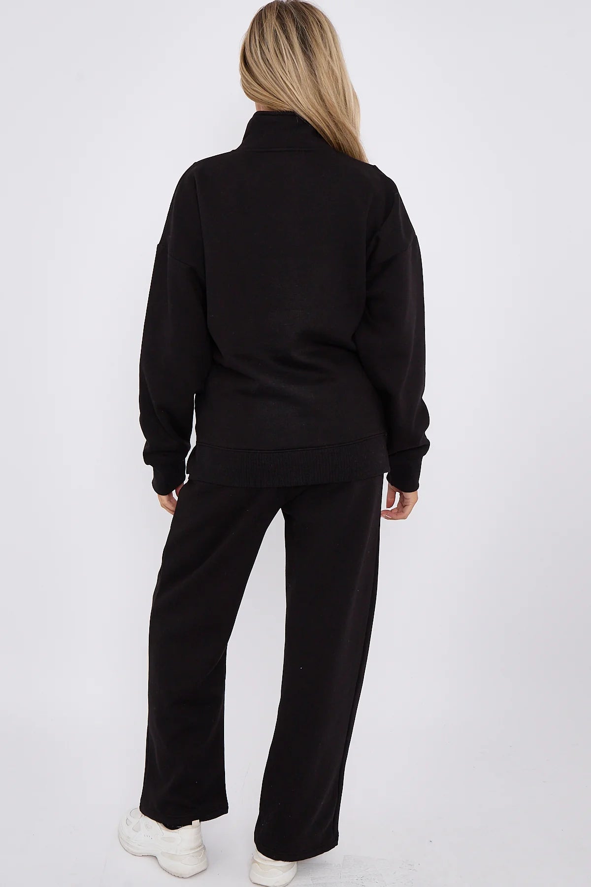 Fleece komplet: 1/2 zip majica i jogger hlače