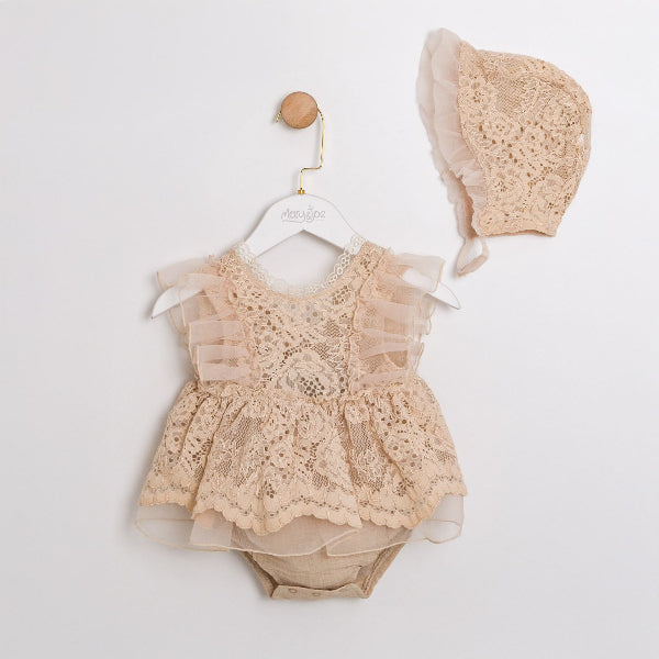 Mary&Joe "Rosalie" Lace Set with Hat (3–18 months)