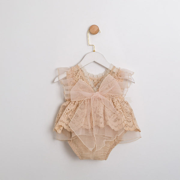 Mary&Joe "Rosalie" Lace Set with Hat (3–18 months)