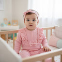 Kombinezon s trakom za kosu - Mekana elegancija (3-9 mj)