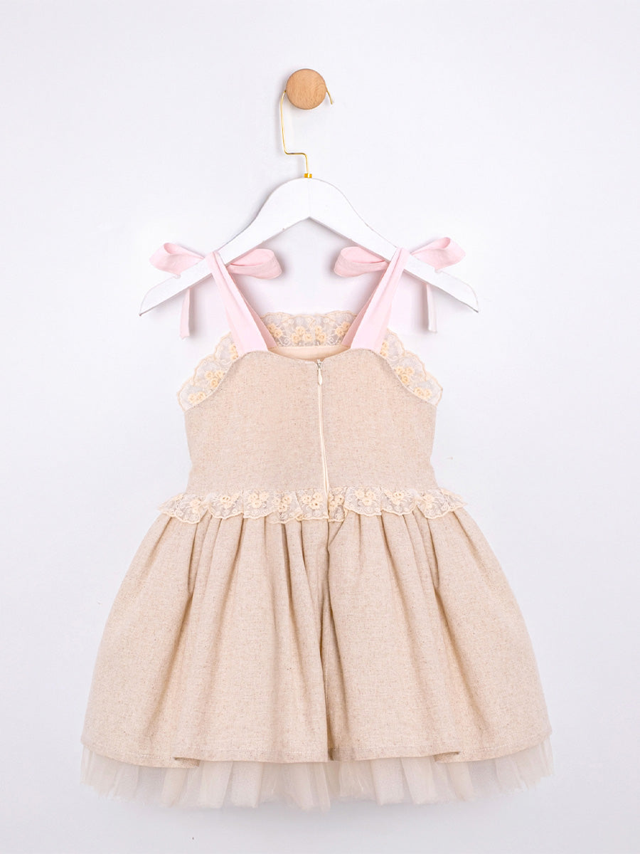 Cumino zartes und romantisches Kleid für Mädchen (2-5 Jahre)