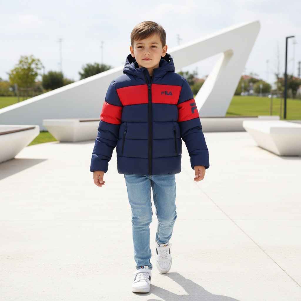 FILA Kinder Daunenjacke Springe