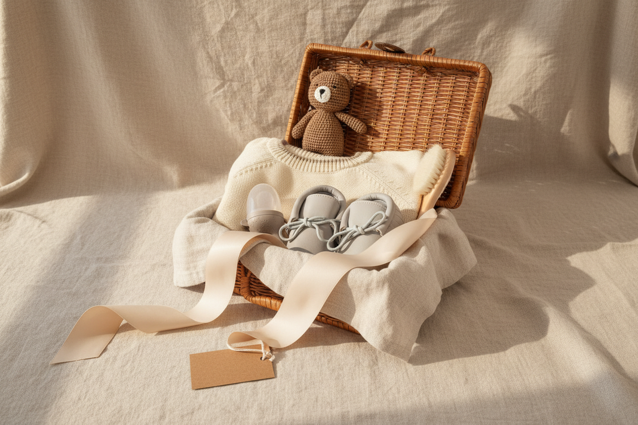 Premium-Babygeschenkset „Natürlicher Komfort“
