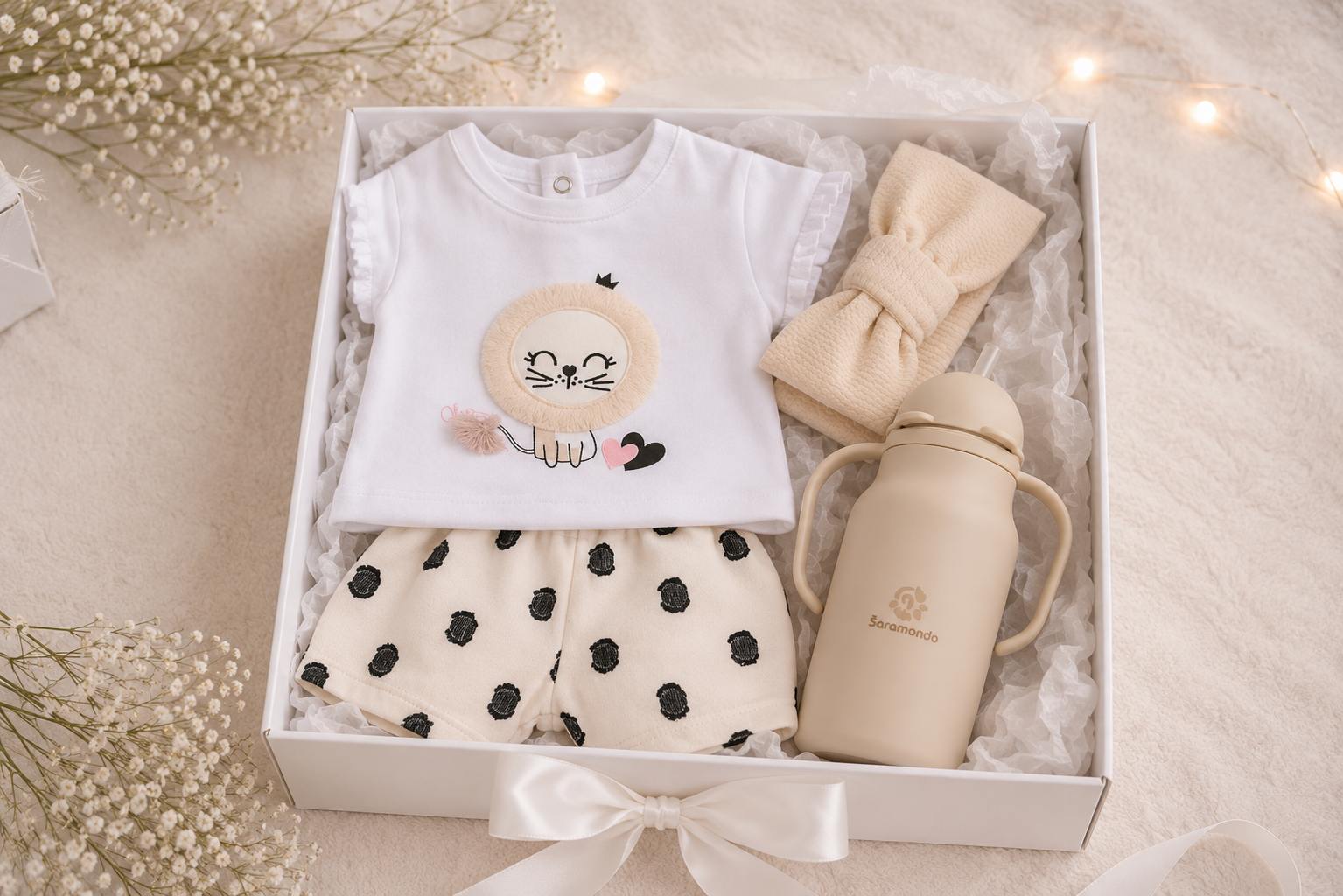 Geschenkset für Babys – Chicco & Šaramondo Premium Set beige