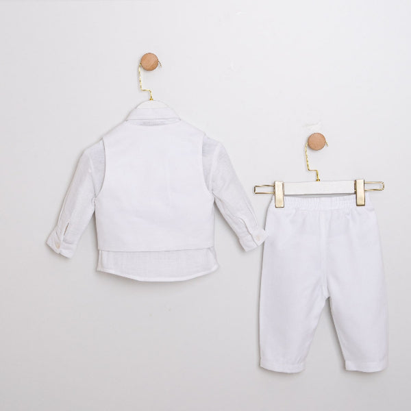Cumino "Marlon" Three-Piece Formal Set for Boys (6–18 months)