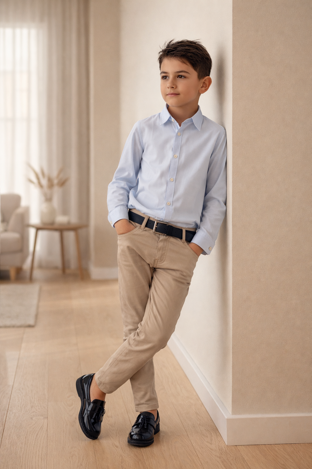 Premium Kinder-Set – Hemd und Hose (5–12 Jahre)