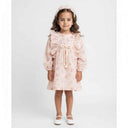 Floral dress with ruffles and a hem – Elegance for special moments