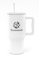 Thermoses with handle and straw - Šaramondo