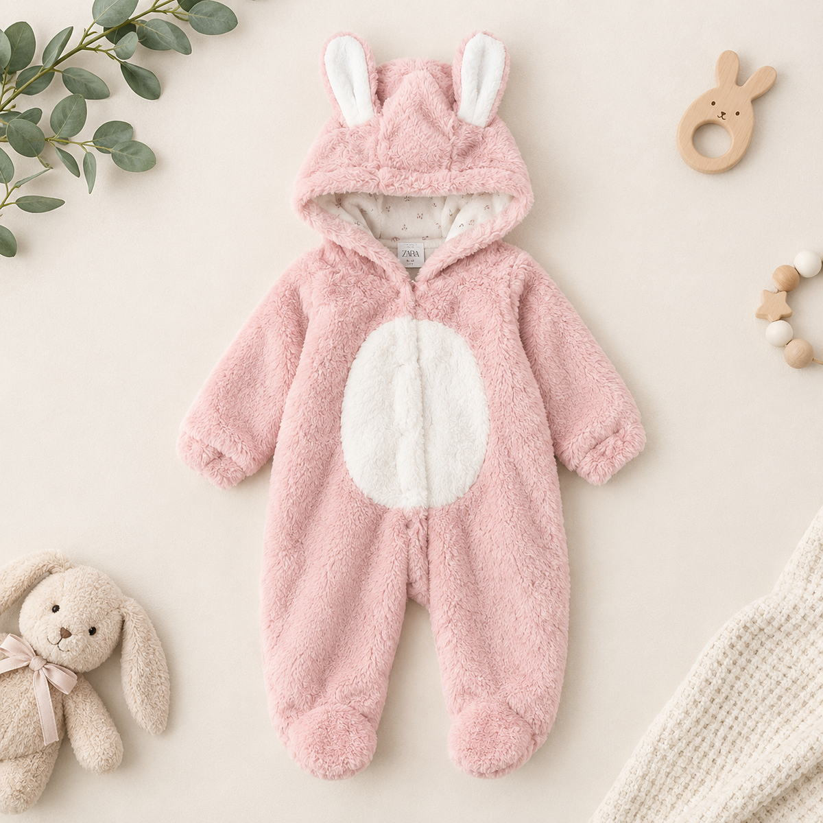 Chicco Happy Bunny jumpsuit