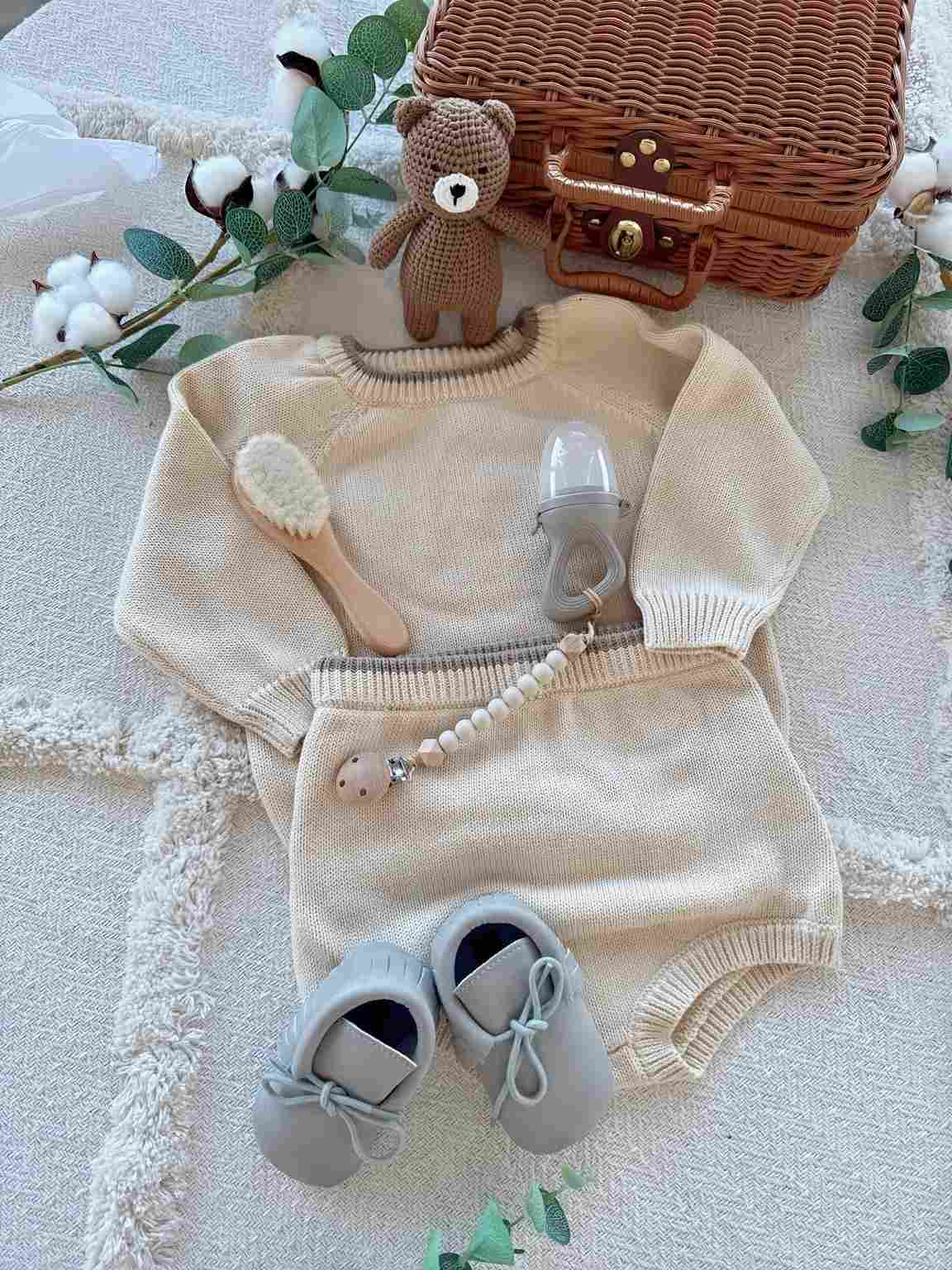 Premium-Babygeschenkset „Natürlicher Komfort“