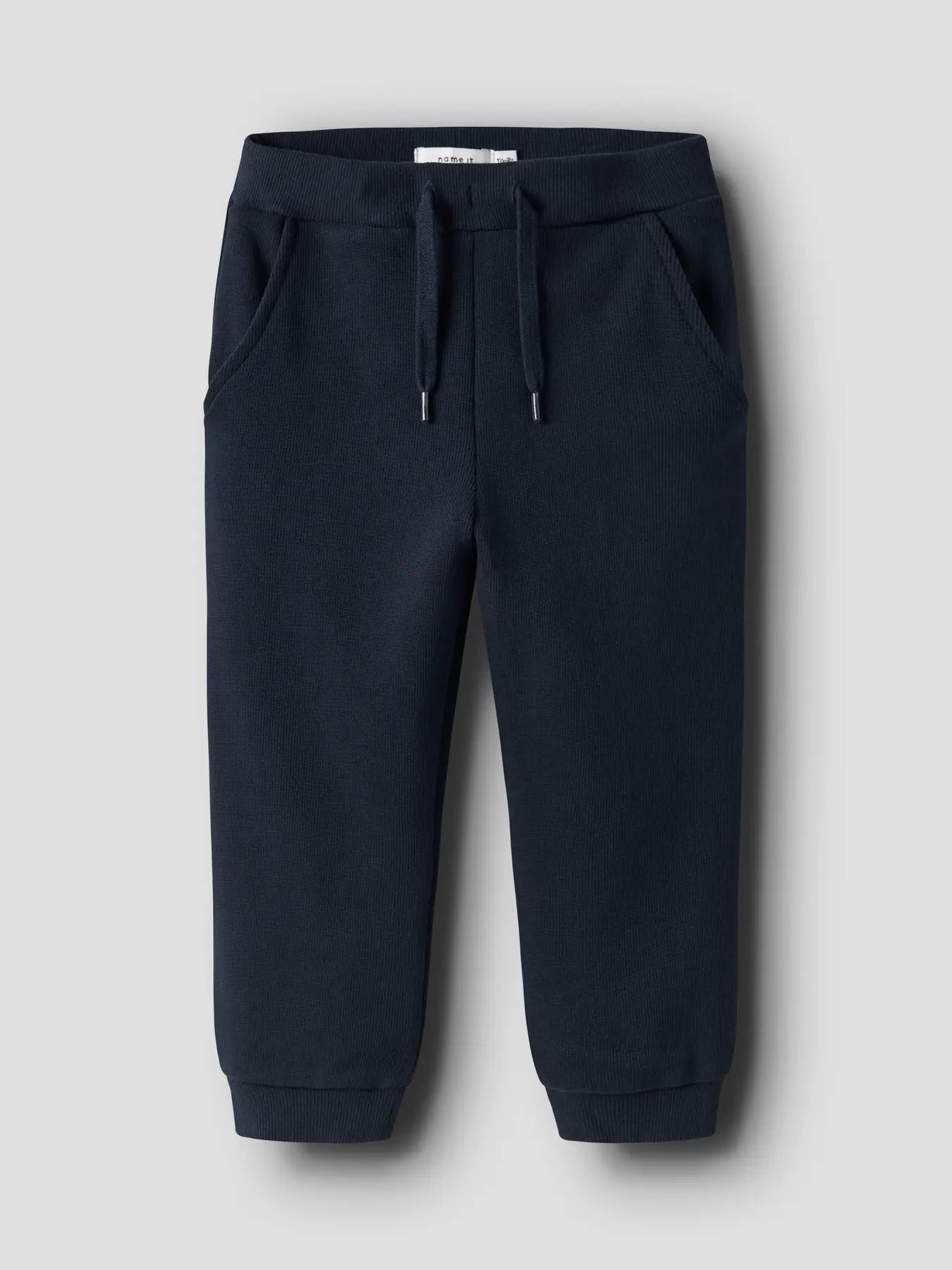 Nameit Kinder-Jogginghosen aus ungebürstetem Loopback-Sweatmaterial