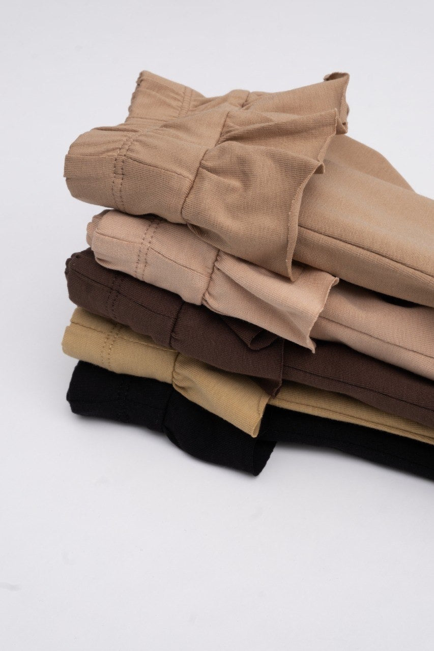 VAUVA Kinder Leggings mit Rüschen – (86-116)