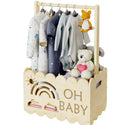 Drvena poklon-kutija „Oh Baby“ – Višenamjenska dekorativna kutija