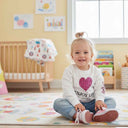 Dječja majica s leopard srcem - veličine 74-98