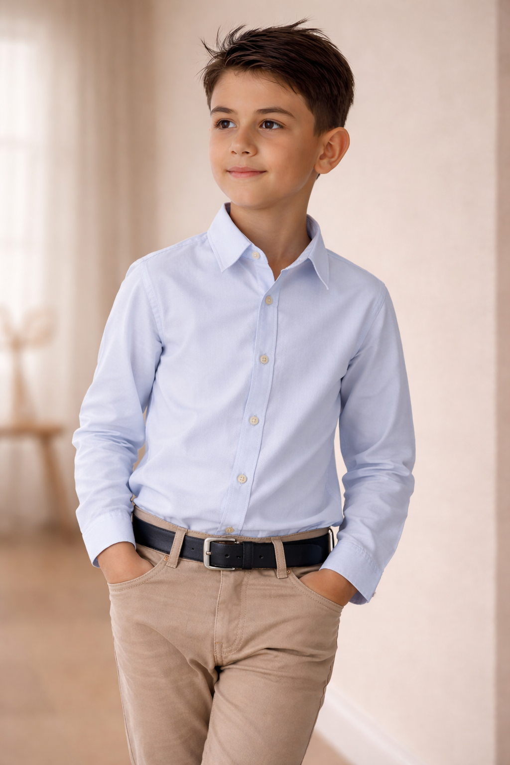 Premium Kinder-Set – Hemd und Hose (5–12 Jahre)