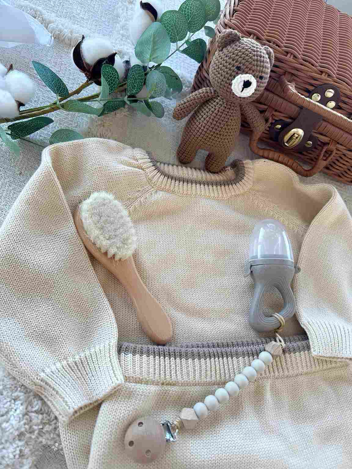 Premium-Babygeschenkset „Natürlicher Komfort“