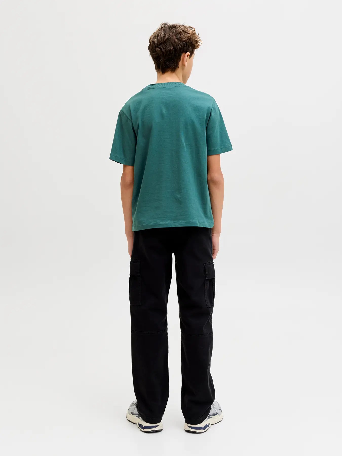 Jack & Jones Junior Print-T-Shirt aus gekämmter Baumwolle mit kurzen Ärmeln