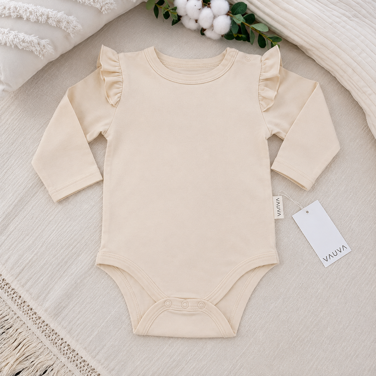 VAUVA baby bodysuit made of 100% organic cotton