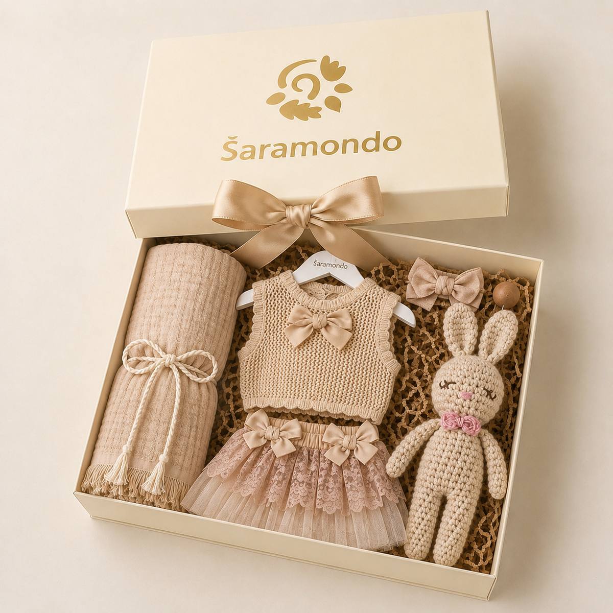 Poklon paket Iva Beige – Premium Baby Gift Box