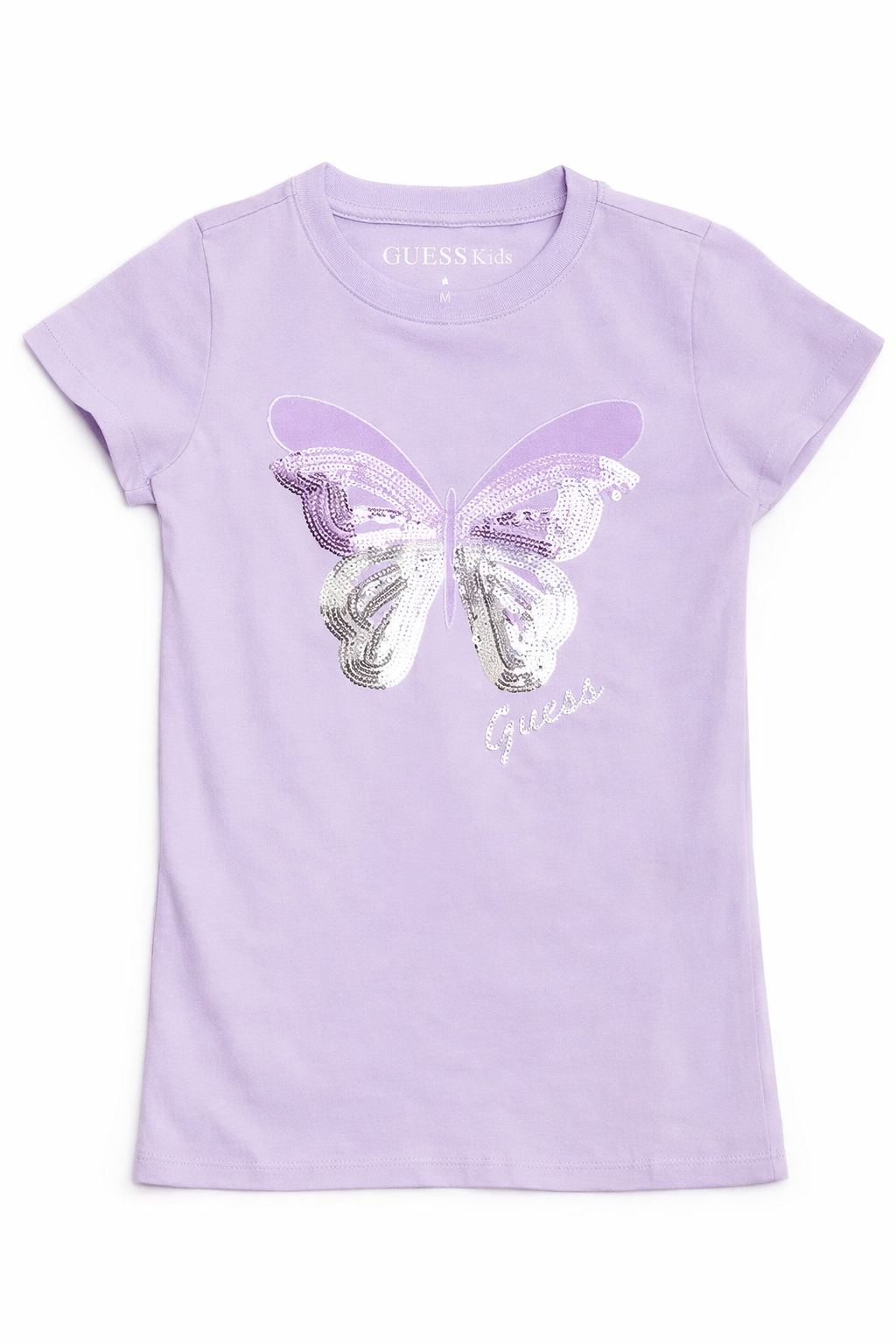 Guess children's t-shirt with butterfly motif – Purple