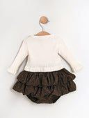 CUMINO Blumli trodijelni djevojački komplet (6-18 M)