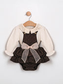 CUMINO Chocolette komplet za djevojčice (6 - 18 M)