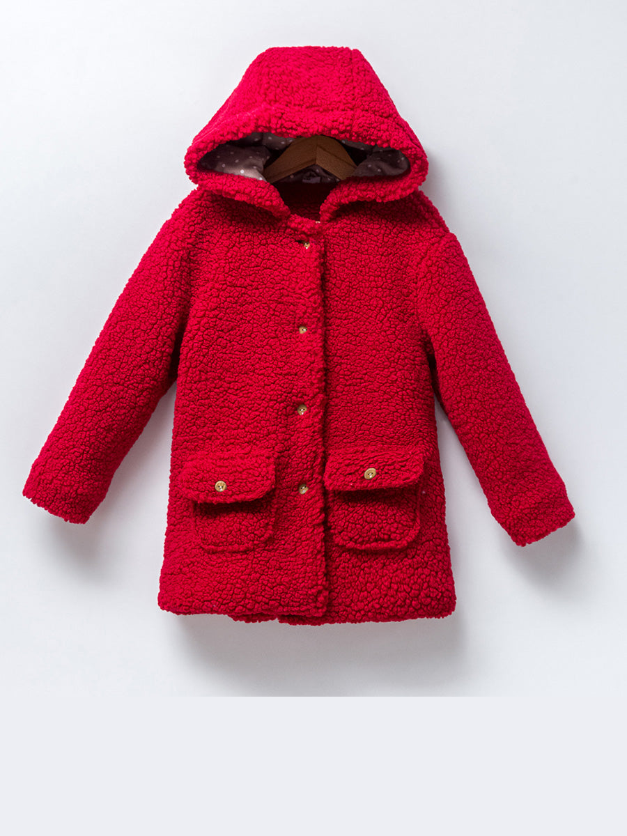 CUMINO Rolly Girl Mantel (6-9 Jahre)