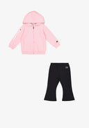 Champion SET SCRIPT SHOP – Kinder-Trainingsanzug (Kapuzenpullover + Hose)