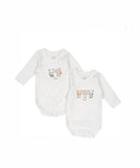 Chicco Set od 2 bodija sa dugim rukavima