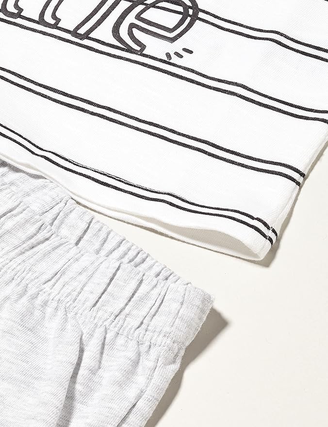 Chicco set - short-sleeved shirt and shorts "Stay Little"
