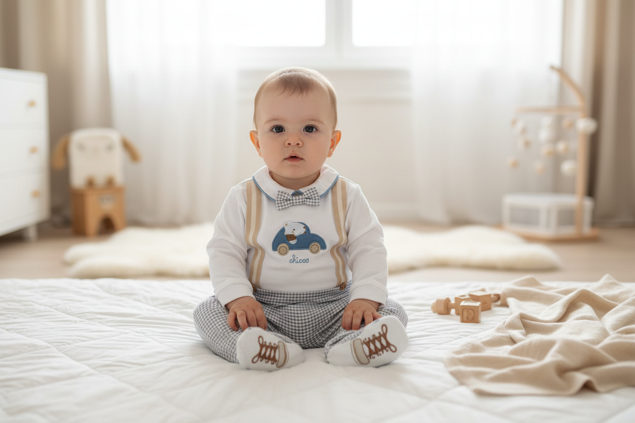 Chicco „Car“-Body mit Beinen – FSC®- und OEKO-TEX®-zertifiziert
