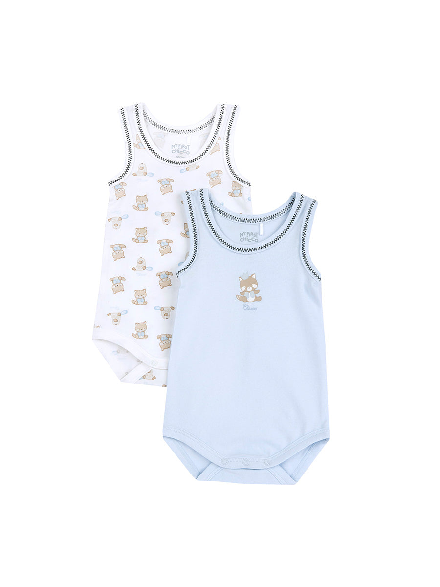 Chicco My First Chicco — Ärmelloser Body, 2 Stück