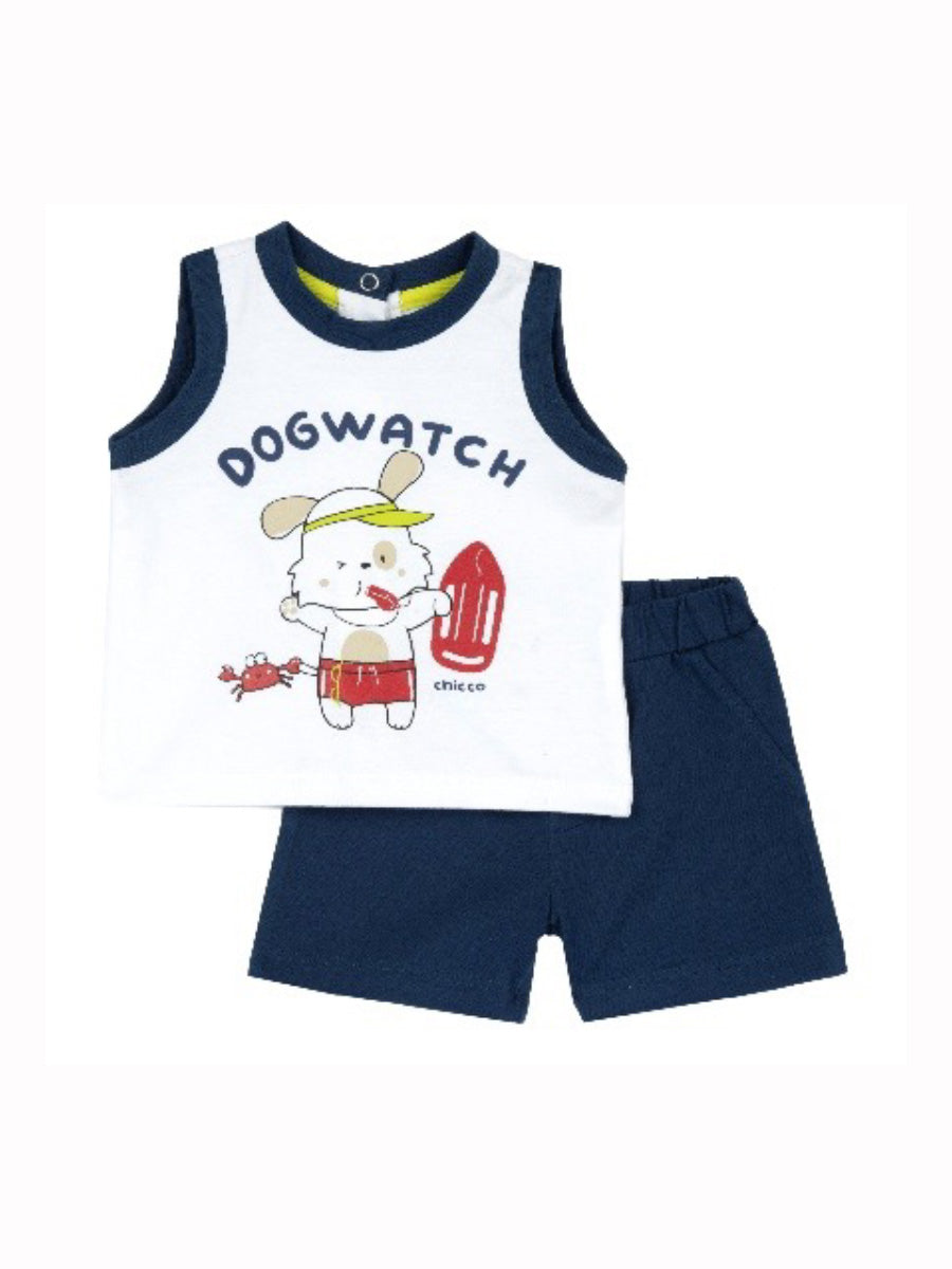 Chicco dvodijelni ljetni set „Dogwatch“ I 100% Pamuk