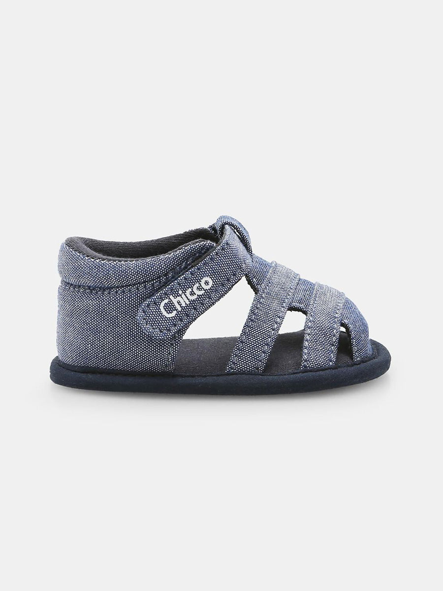 Chicco Baby-Sandalen aus Jeansstoff