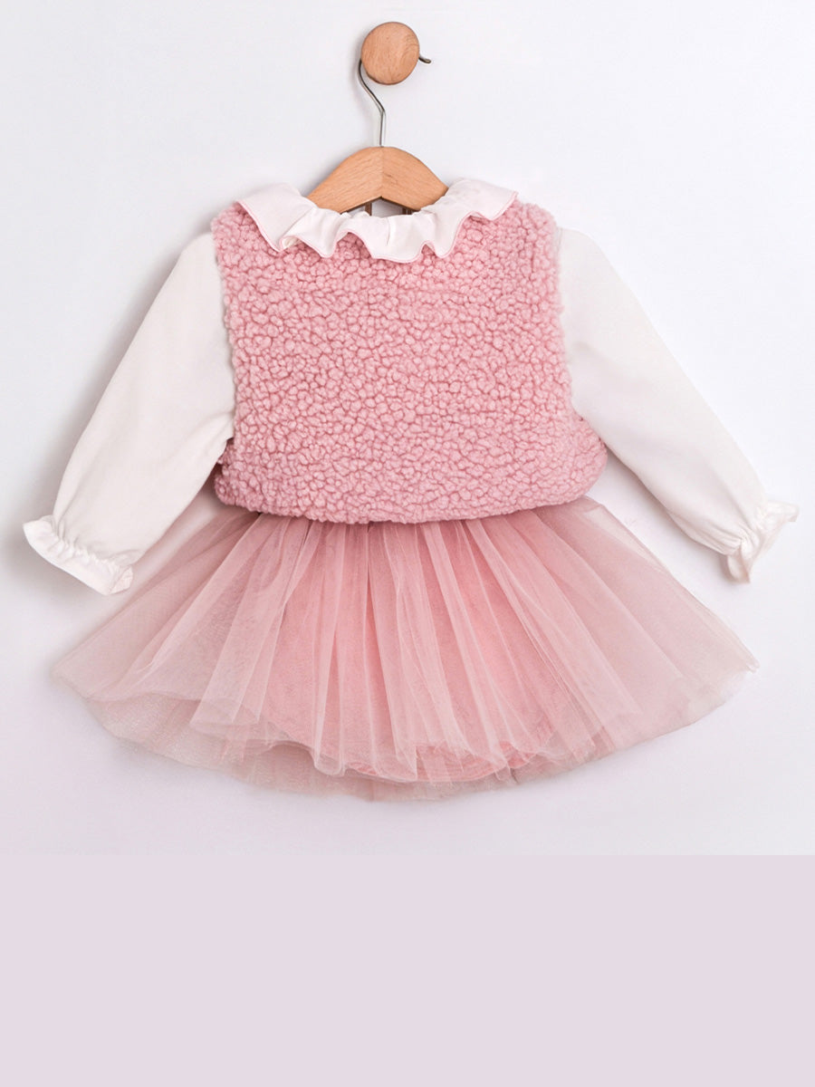 Cumino Sugar three-piece girls' set (6 - 18 M)