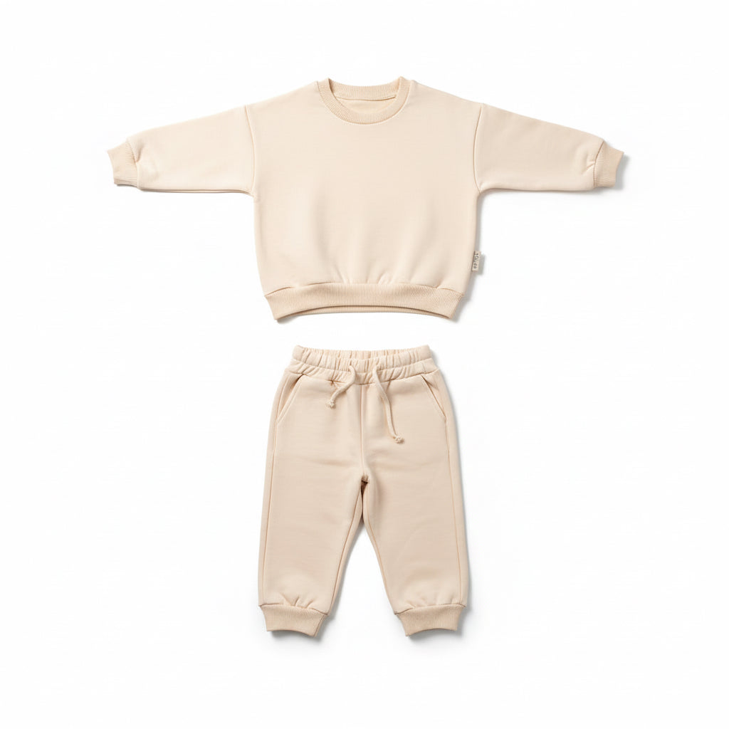 Vauva - Kinder-Trainingsanzug-Set aus Baumwolle mit Tasche - verschiedene Farben (Größen 80-104)