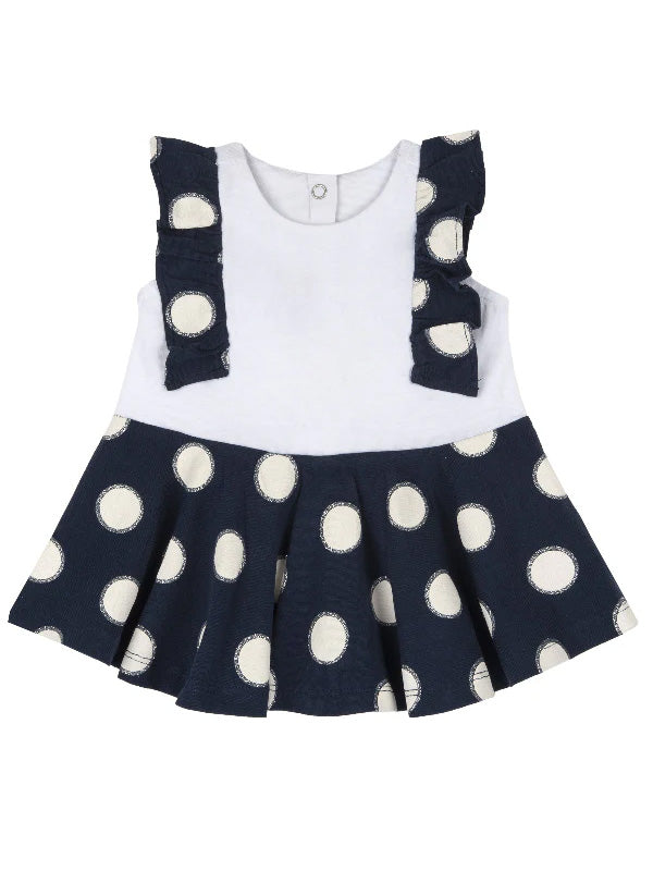 Kinderkleid mit Punkten, Marke Chicco