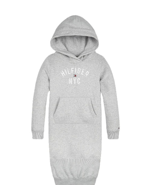 Dječja hudica-haljina Tommy Hilfiger – Siva - Šaramondo