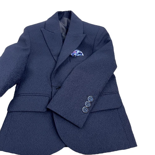 Dječje elegantno tamnoplavo odijelo - sako i hlače - Šaramondo