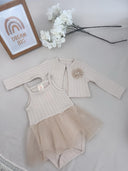 Dječji komplet s kardiganom i suknjom od tila - Šaramondo