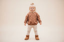 Vauva Polka Dot-Set aus Bio-Baumwolle – Sweatshirt und Leggings (Größen 80–104)