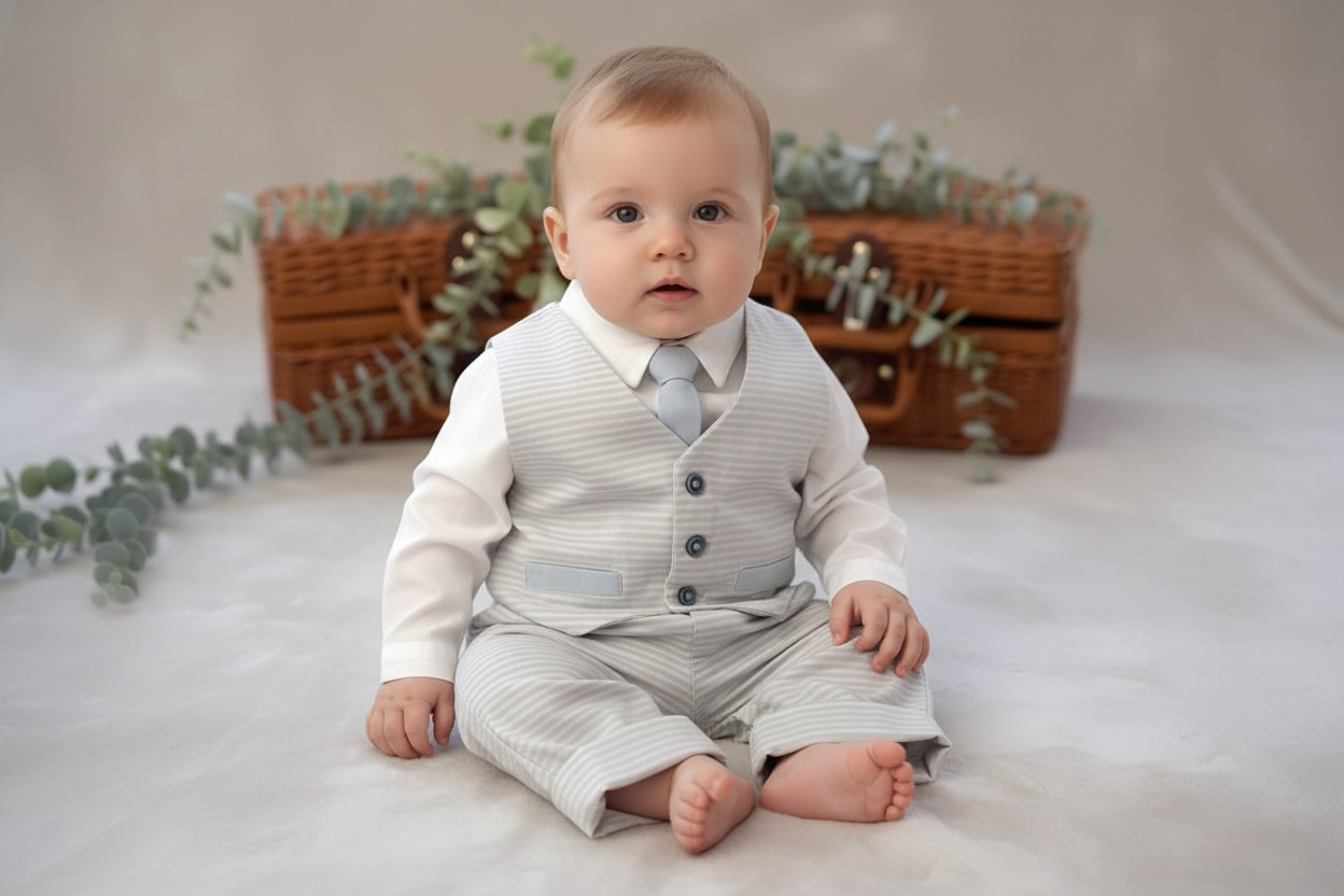 Formelles Set für Jungen (3-18 Monate) – Elegante Kombination