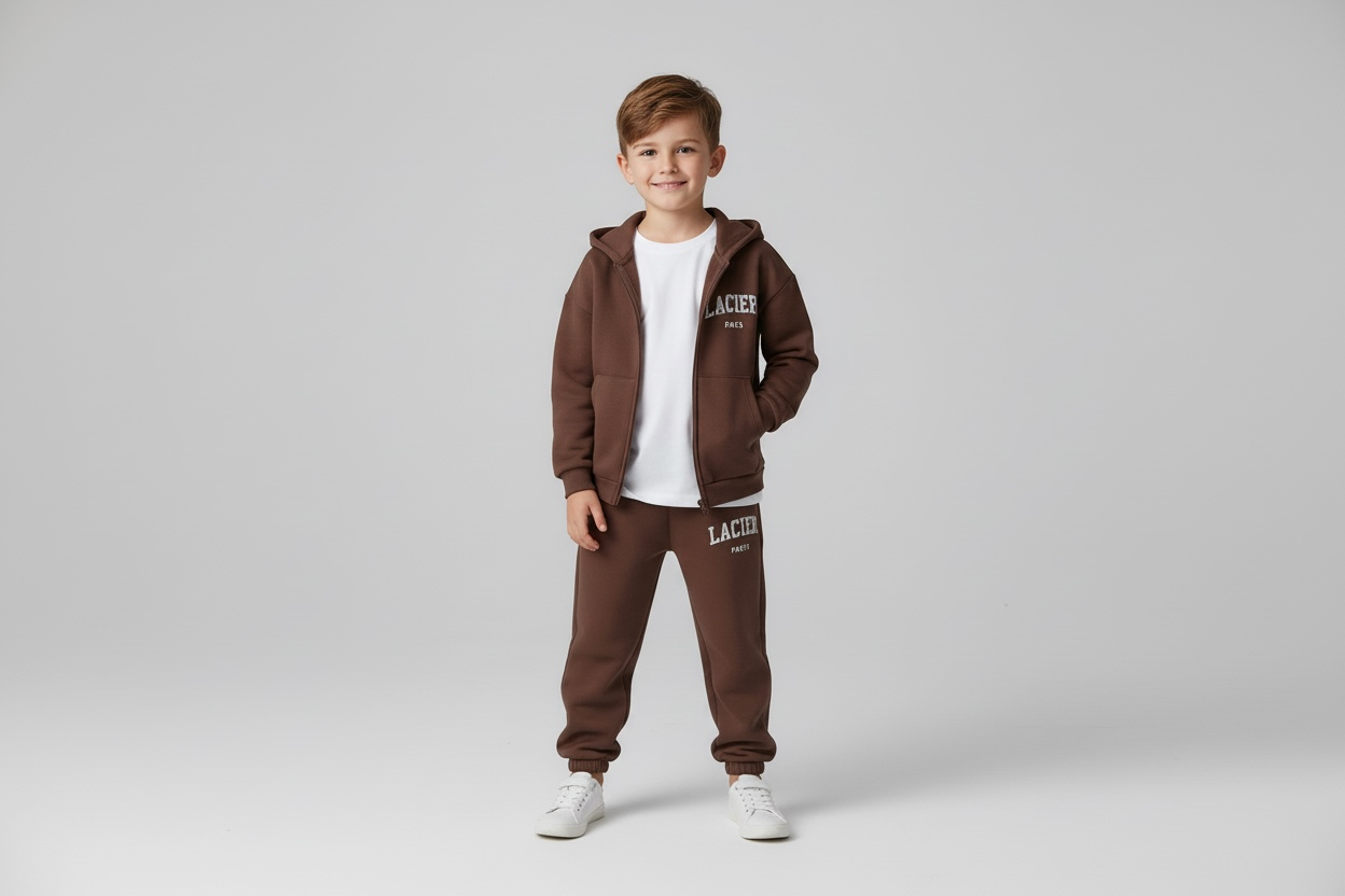 La'ciel Paris Kinder-Trainingsanzug „Winter Club“ – Set