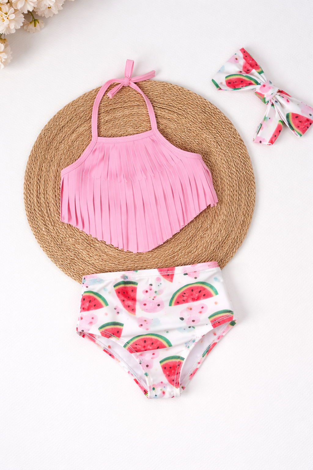 Kinder Badeanzug "Wassermelone" - 3-teilig